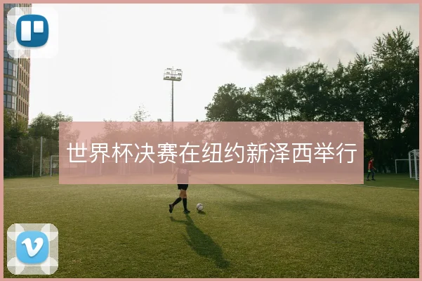 世界杯决赛在纽约新泽西举行