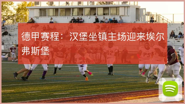 德甲赛程：汉堡坐镇主场迎来埃尔弗斯堡